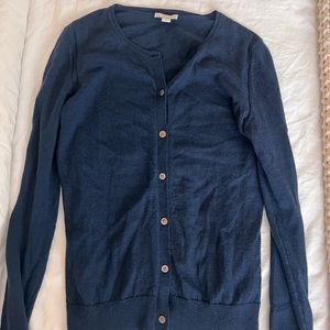 Navy blue gap cardigan